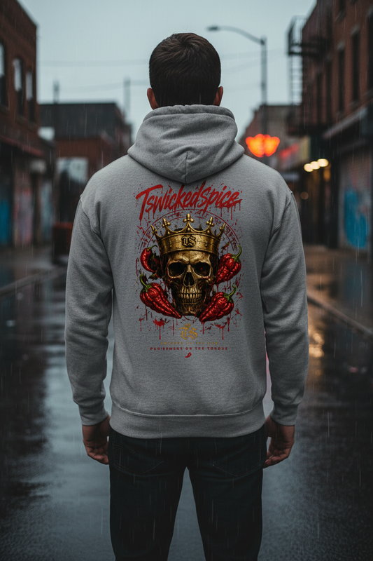Crowned Skull Back View