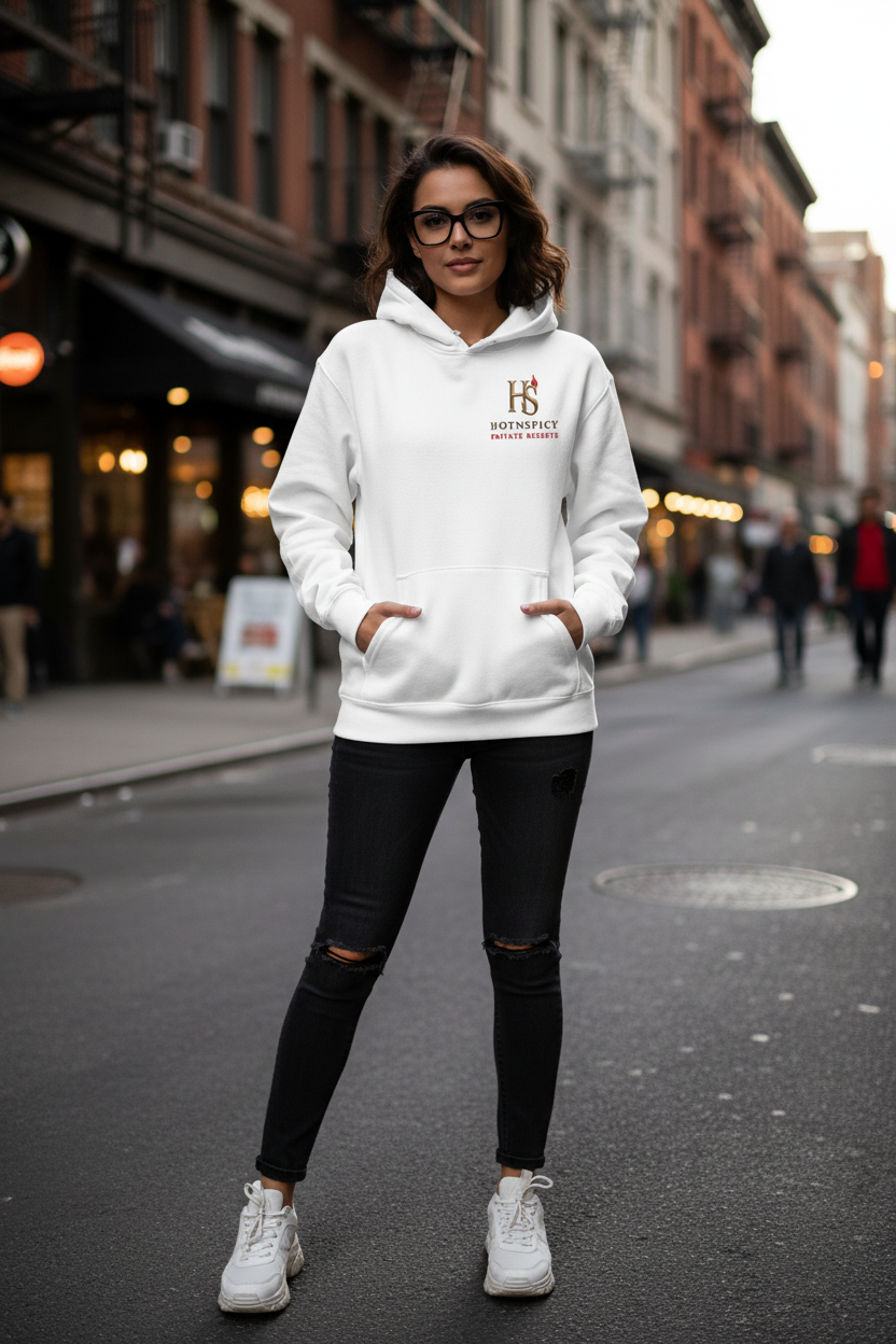 HS Private Reserve White Hoodie Front