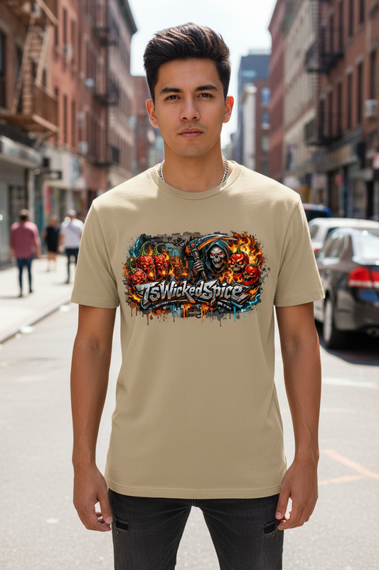 TsWickedSpice Sand Tee Mockup